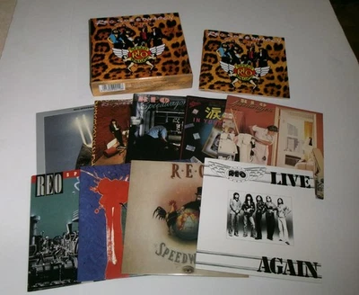 REO Speedwagon Classic Years 1978-1990 9 CD BOX Set UK IMPORT Foto 1 de 4