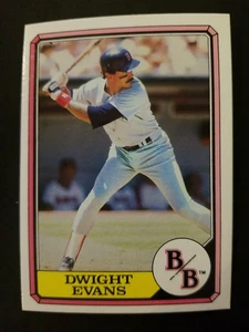Tarjeta de béisbol Dwight Evans Boston Red Sox 1987 Topps B/B #7  - Imagen 1 de 2