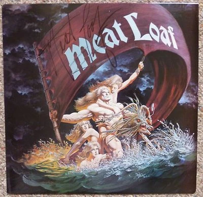 MEAT LOAF Dead Ringer PROMO LP ALBUM Signed Autographed MINT 1981 - Image 1 of 4