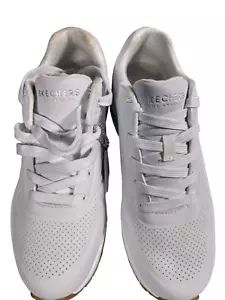 Skechers 73690 Uno Stand on Air Memory Foam Lace Up Sneaker Choose US 6.5 White - Picture 1 of 10