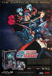 Magazine Print Ad MOBILE FIGHTER GUNDAM 2003 Future Century 60 DVD Set - Picture 1 of 1