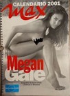 MEGAN GALE calendario MAX 2001 FOTOGRAFATA DA GAVIN O’NEILL e BITESNICH