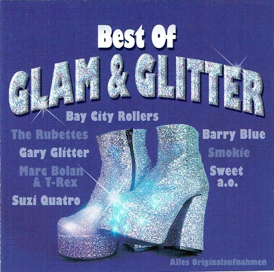 (CD) Best Of Glam & Glitter - Sweet, Gary Glitter, Hello, Suzi Quatro, Rubettes - Bild 1 von 2