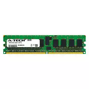 2GB DDR2 PC2-6400E 800MHz ECC UDIMM (HP 445167-061 Equivalent) Server Memory RAM - Picture 1 of 2