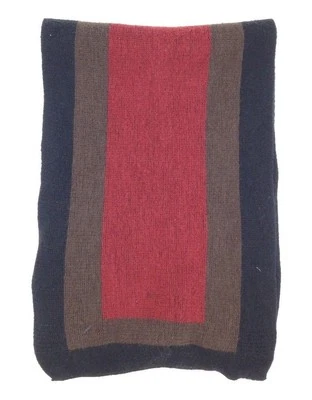 $65 Bloomingdale'S Unisex Hombres Rojo Negro Cálido Informal Invierno Acrílico Bufanda Chal Foto 1 de 2