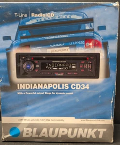 Blaupunkt Indianapolis CD34 AM/FM Radio CD Player abnehmbares Gesicht neu geöffnete Verpackung - Bild 1 von 10