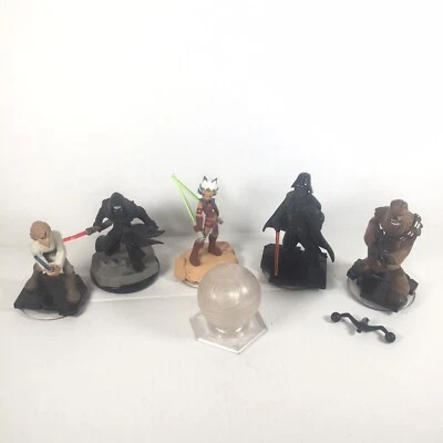 Disney Infinity Lot Star Wars Figures 3.0 Darth Vader Kylo Ren - Image 1 of 4