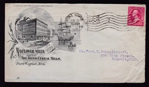 MAYFLOWER MILLS 1899, "THE BOND CEREAL MILLS, FORT WAYNE, IND. - Picture 1 of 2