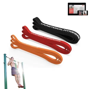 Rubberbanditz- Pull Up Assistance Bands Set of 3 Functional Fitness -Resistance - Picture 1 of 7