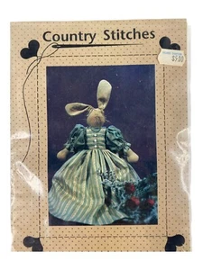 Country Stitches Rosebud 16" Bunny Sewing Pattern 1989 - Imagen 1 de 6