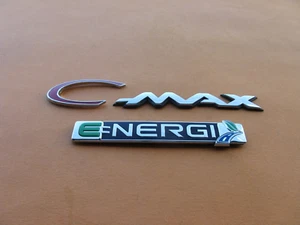 13 14 15 16 17 FORD C-MAX FUSION ENERGI REAR TRUNK EMBLEM LOGO BADGE SIGN A44360 - Picture 1 of 6