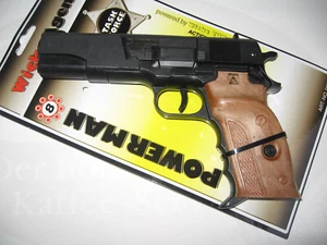 Wicke Sohni Amorces Revolver Powerman 8er Ringe + 720 Schuss Munition Fasching - Bild 1 von 2
