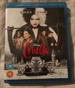 Cruella (Blu-ray, 2021) Emma Stone Disney 101 Dalmations