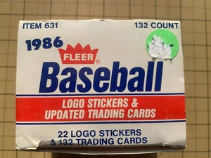 Juego de actualización de béisbol Fleer 1986 - 132 tarjetas - Barry Bonds XRC - Imagen 1 de 3