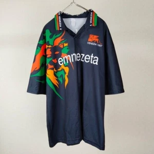 90s VENEZIA NANAMI 7 Game shirts emmezeta Y2K Street Black - Picture 1 of 13