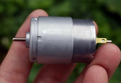 Mabuchi RS-385PH-16140 DC24V 7560RPM Dual Shaft Carbon Brush DC Motor for DIY - Image 1 of 4