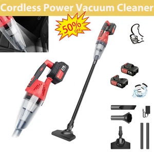 Cordless Vacuum Cleaner 3 in 1 Lightweight Stick Vacuum Cleaner LED Rechargeable - Picture 1 of 17