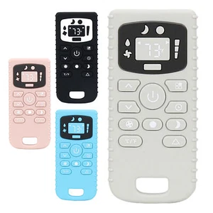 1pc Silicone Teething Toys Toddler Chew Remote Teether For Boys And Girls - Picture 1 of 16