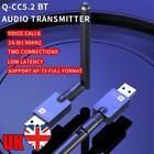 Wireless Audio Transmitter 24 Bit Wireless Audio Adapter for Earphone/Audio/PC