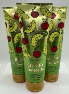 Bath & Body Works Cherry Limeade Body Cream 8 oz x3 - Picture 1 of 1