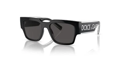 Gafas de sol Dolce & Gabbana DG6184-501/87 NEGRAS con GRIS OSCURO 52 mm Foto 1 de 4