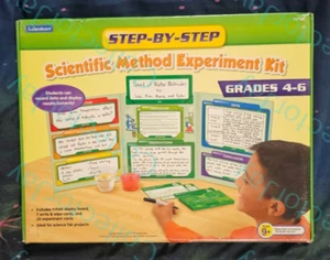 Lakeshore Step-By-Step Scientific Method Experiment Kit Grade 4-6 9+ STEM *NEW* - Afbeelding 1 van 2