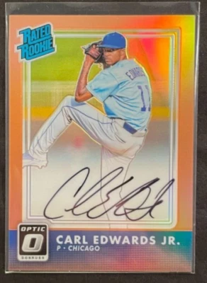 🔥 CARL EDWARDS 2016 Panini Optic Rated Rookie Auto RC On-Card Autograph /99🔥 - Image 1 of 2