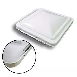 Casa rodante cámper remolque de ventilación blanco de 14"" x 14"" cámper con cubierta de ventilación de techo nuevo - Imagen 1 de 7
