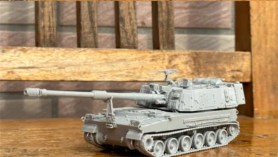 1/72 Scale Korea "K9 Self-Propelled Howitzer" 3D Printed Tank Kit Model Toy - Image 1 of 4