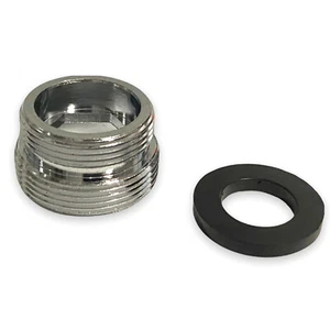 Wasserhan Adapter M22 auf M20 Außengewinde Übergangsstück mit Dichtungen - Bild 1 von 1