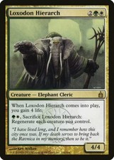 Loxodon Hierarch Ravnica: City of Guilds HEAVILY PLD Rare CARD ABUGames