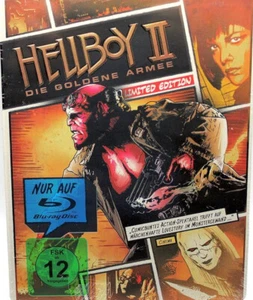 NEU Hellboy 2 - Die Goldene Armee Reel Heroes Blu-ray Steelbook Edition deutsch - Bild 1 von 11