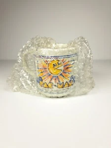 VINTAGE 1980 PAC MAN Championship Mug & Quarter Holder Grindley RARE - Picture 1 of 8