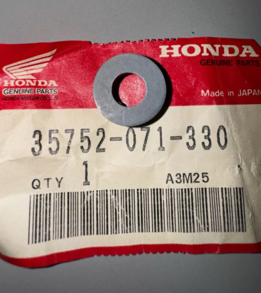 Espaçador interruptor neutro Honda C70 CT70 Z50R 1970-1999 35752-071-330 - Imagem 1 de 1