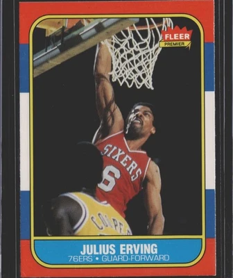 Fleer 1986 - 87 - Julius Erving #31 Doctor J! 76ers Foto 1 de 2