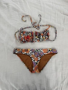 Conjunto de bikini floral L*Space Sungazer (parte superior pequeña/parte inferior mediana) - Imagen 1 de 10