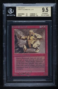 Earth Elemental Magic: Limited Edition Beta BGS 9.5 GEM MINT 1993 0i5y - Picture 1 of 3