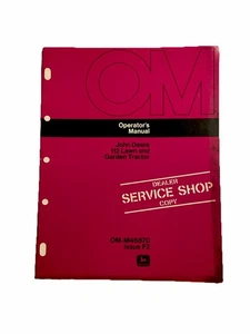 John Deere 112 Tractor OMM46870 Operators Manual 260000 Plus Sn - Picture 1 of 9