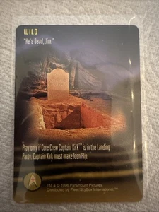 Star Trek The Card Game "He's Dead, Jim." Near-Mint/NM Promo - Picture 1 of 1