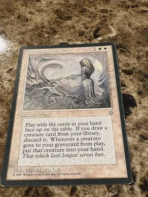 ENDURING RENEWAL Magic the Gathering MTG Ice Age HP - Image 1 of 2