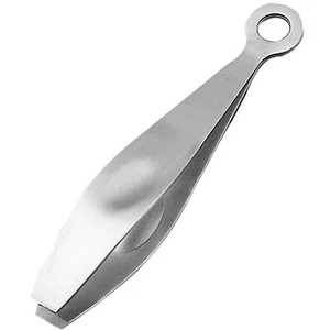 Stainless Steel Hair Plucking Tweezers Fish Cleaning Kit Round Tip - Picture 1 of 12