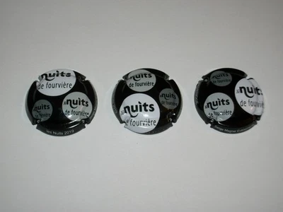 Capsules de champagne DE VENOGE Les nuits de Fourvières 2019 ( ref 347 - a - b ) - Photo 1/2