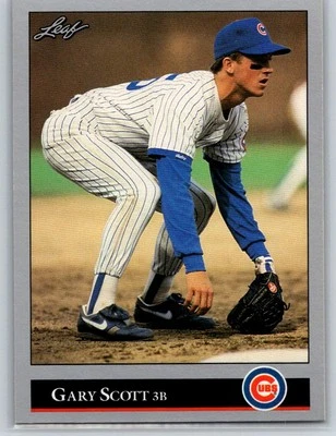 1992 Leaf #6 Gary Scott - Image 1 of 2