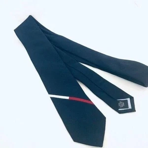 #1588 De Colección Tommy Hilfiger, Corbata Azul Marino - Imagen 1 de 6