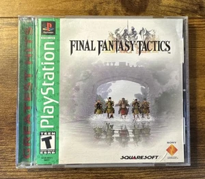 Final Fantasy Tactics Greatest Hits | Sony PlayStation 1 PS1 1998 | CIB Complete - Picture 1 of 7