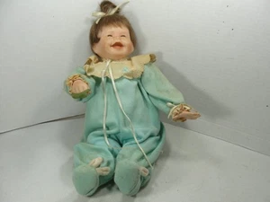 Ashton Drake Porcelain Baby Doll "My First Tooth" Kathy Barry Hippensteel 1991 - Picture 1 of 3