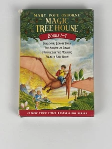 Magic Tree House Books 1-4 Boxed Set Vols. 1-4, Set by Mary Pope Osborne 2001 OG - Picture 1 of 19