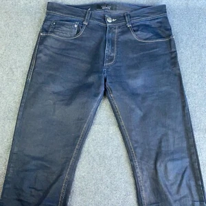 Zara Man Jeans Mens Size 30 Navy Blue Morocco Stretch Denim Straight Comfort - Foto 1 di 11