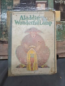 Aladdin & the Wonderful Lamp & Robin Hood 1915 Antique Illustra by John R Neill - Foto 1 di 13