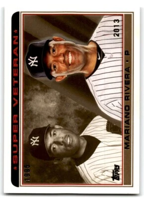 2014 TOPPS SUPER VETERAN MARIANO RIVERA NEW YORK YANKEES #SV-15 - Image 1 of 2
